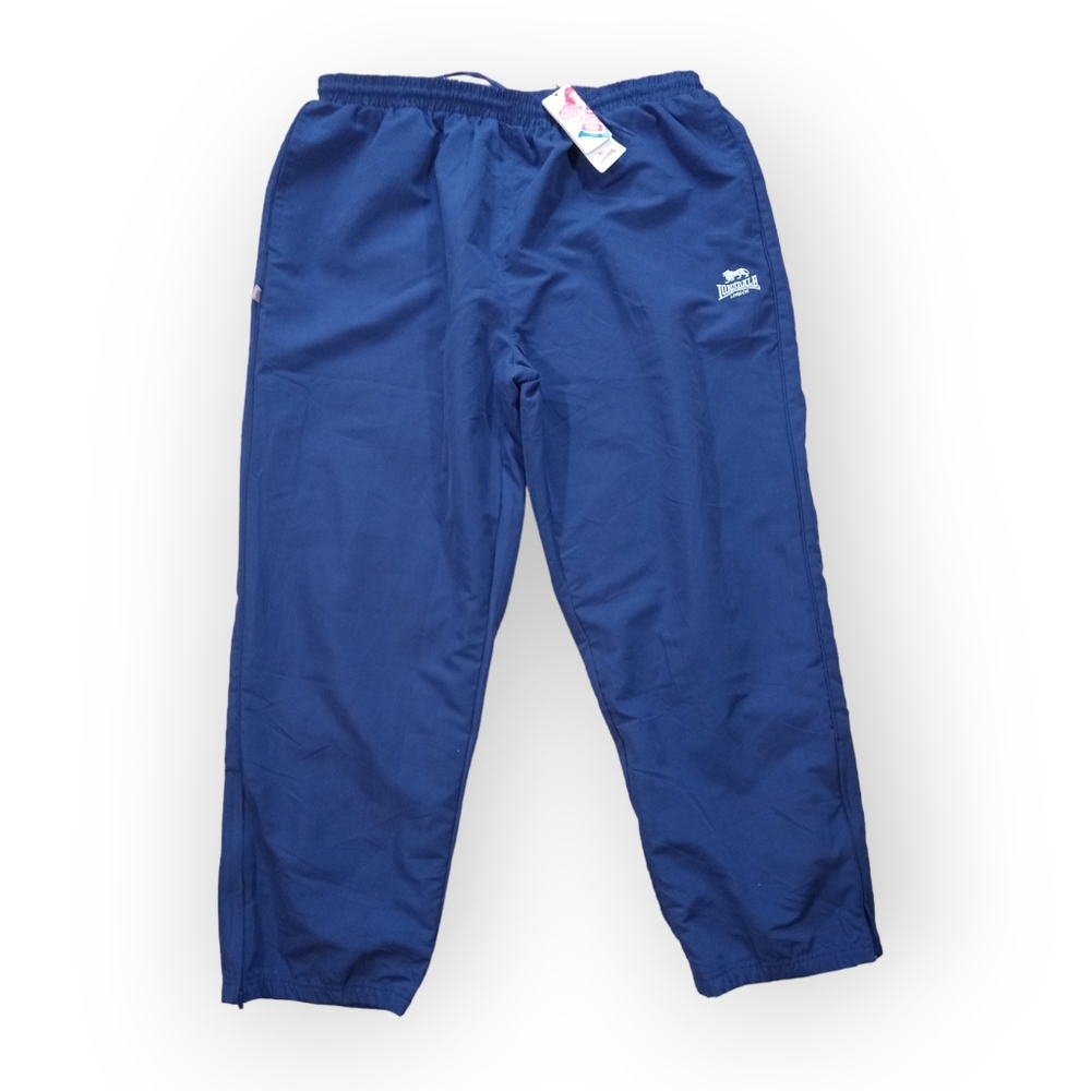 Lonsdale London track pants lined with ankle zippers 4x new with tags